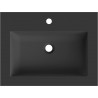Mexen Otis Einbaubecken 61 x 46,5 cm, matt schwarz - 25186071