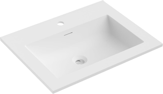 Mexen Otis eingebautes Waschbecken 61 x 46,5 cm, weiß matt - 25186001