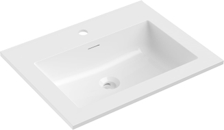 Mexen Otis Einbaubecken 61 x 46,5 cm, weiß glänzend - 25186000