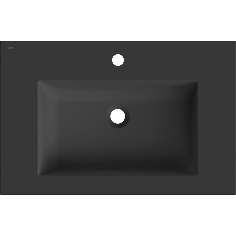 Mexen Otis Einbauwaschbecken 71 x 46,5 cm, schwarz matt - 25187071