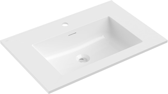 Mexen Otis eingebaute Waschbecken 71 x 46,5 cm, weiß glänzend - 25187000