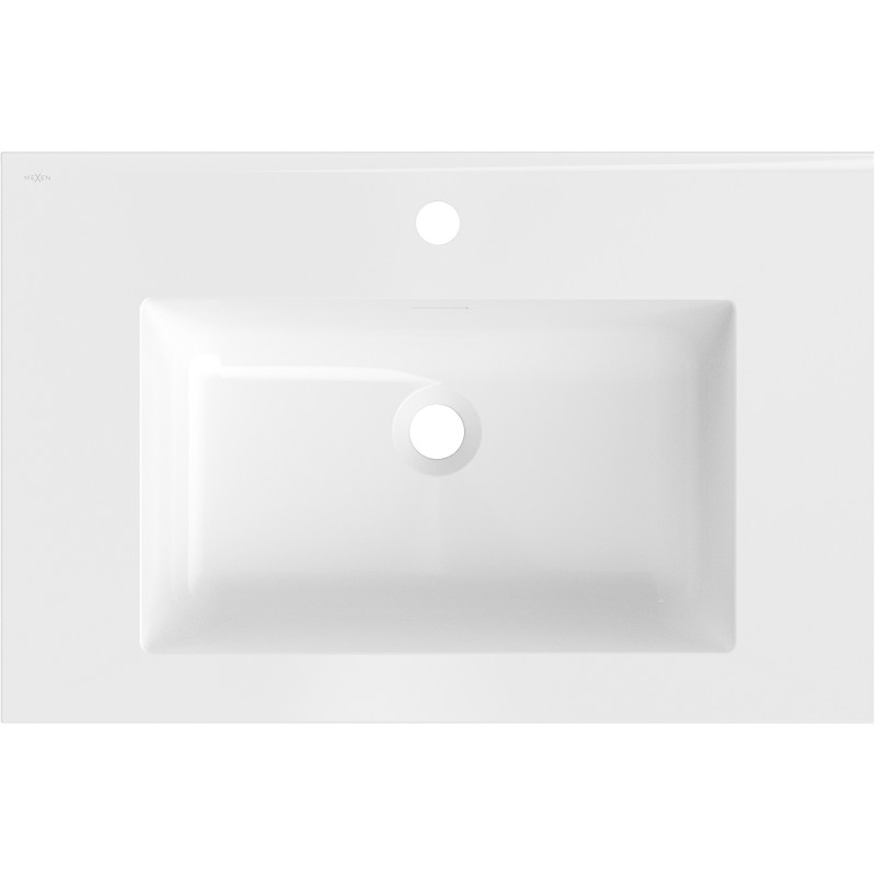 Mexen Otis eingebaute Waschbecken 71 x 46,5 cm, weiß glänzend - 25187000