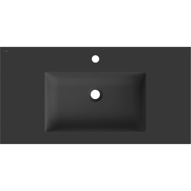 Mexen Otis Einbauwaschbecken 91 x 46,5 cm, schwarz matt - 25189071