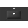Mexen Otis Einbauwaschbecken 91 x 46,5 cm, schwarz matt - 25189071