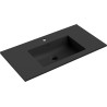 Mexen Otis Einbauwaschbecken 91 x 46,5 cm, schwarz matt - 25189071