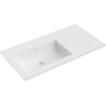 Mexen Otis Unterbauwaschbecken links 91 x 46,5 cm, weiß matt - 25189001L