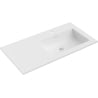 Mexen Otis Einbauwaschbecken rechts 91 x 46,5 cm, weiß matt - 25189001P