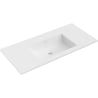 Mexen Otis Einbauwaschbecken in die Arbeitsplatte 101 x 46,5 cm, weiße Matt - 25181001