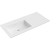Mexen Otis Einbauwaschbecken links 101 x 46,5 cm, weiß matt - 25181001L