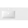 Mexen Otis Unterbauwaschbecken links 101 x 46,5 cm, weiß glänzend - 25181000L