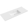 Mexen Otis Einbauwaschbecken 121 x 46,5 cm, glänzend weiß - 25181200