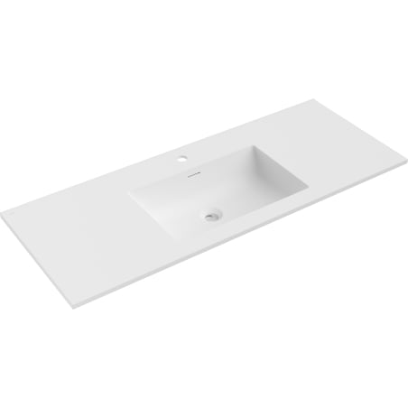 Mexen Otis Unterbauwaschbecken 121 x 46,5 cm, weiß matt - 25181201
