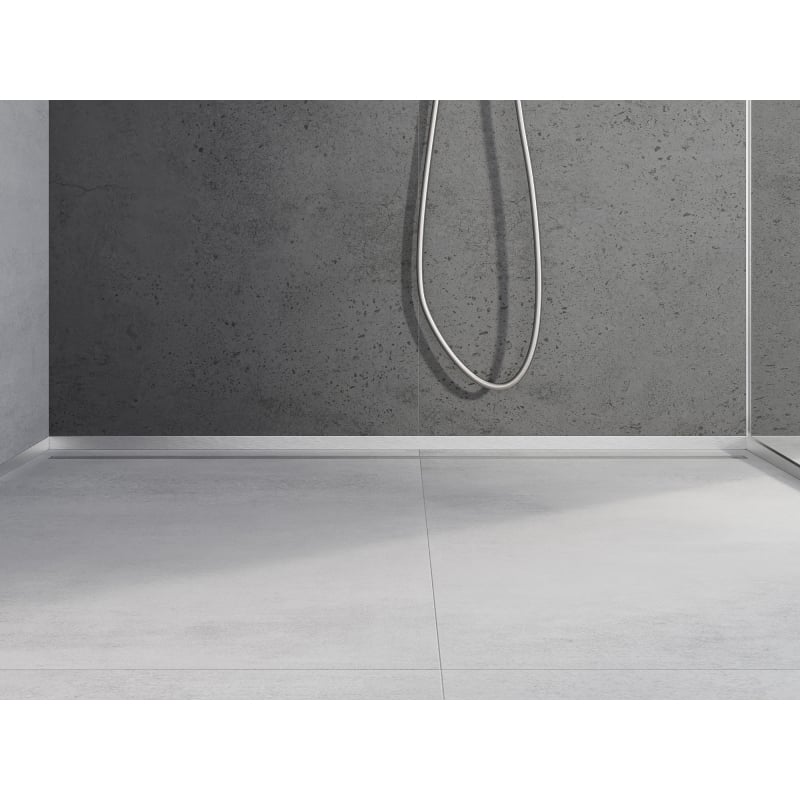 Mexen Line-B Duschbordürenleisten 180 cm, Inox - 181003180U