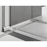 Mexen Line-B Duschbordürenleisten 180 cm, Inox - 181003180U