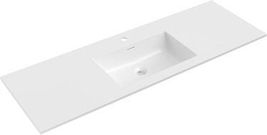 Mexen Otis Unterbauwaschbecken 141 x 46,5 cm, weiß glänzend - 25181400