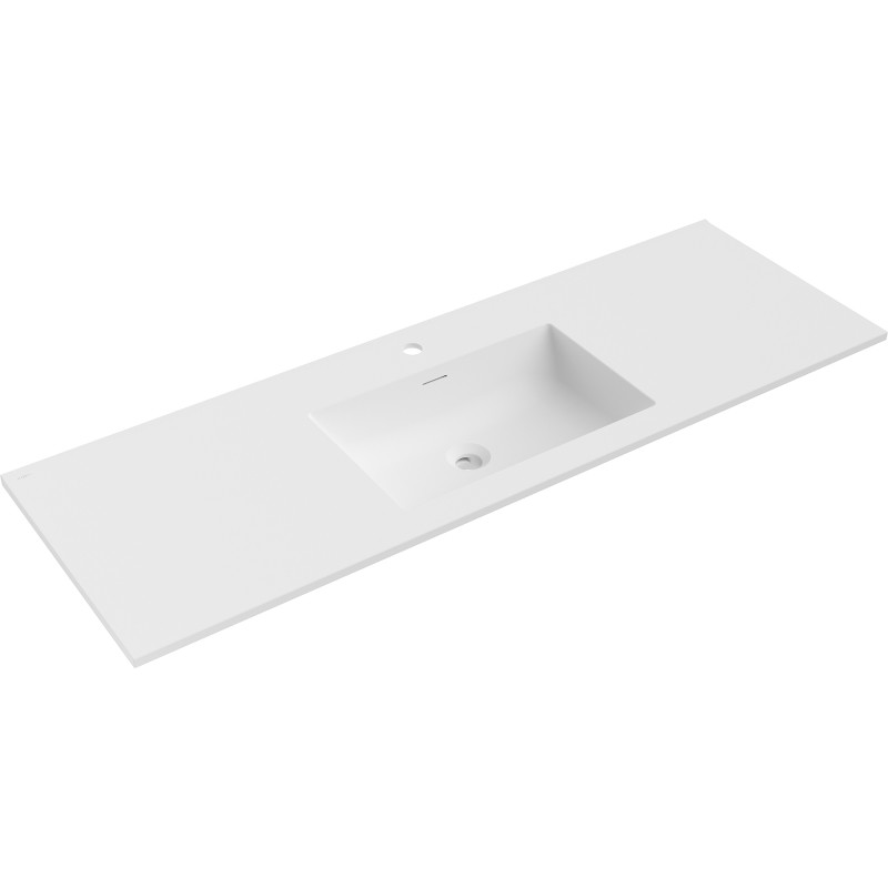 Mexen Otis Aufsatzwaschbecken 141 x 46,5 cm, weiß matt - 25181401