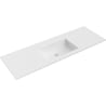 Mexen Otis Aufsatzwaschbecken 141 x 46,5 cm, weiß matt - 25181401