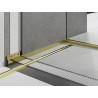 Mexen Line-B Duschrinne vordere 130 cm, gold - 185003130U