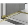 Mexen Line-B vordere Duschrinne 180 cm, gold - 185003180U