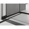 Mexen Line-B Front-Duschwannenschiene 180 cm, schwarz - 187003180U