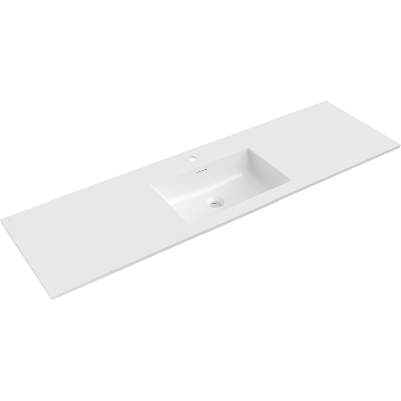 Mexen Otis Einbauwaschbecken 161 x 46,5 cm, weiß glänzend - 25181600