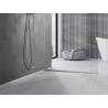 Mexen Line-B Gefälleleiste für Glas 180 cm rechts, Inox - 181004180R