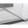 Mexen Line-B Gefälleleiste für Glas 180 cm rechts, Inox - 181004180R