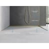 Mexen Line-B Gefälleprofil für Glas 120 cm rechts, Gold - 185004120R
