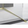 Mexen Line-B Gefälleleiste für Glas 180 cm rechts, gold gebürstet - 185504180R