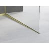 Mexen Line-B Gefälleleiste für Glas 180 cm rechts, gold gebürstet - 185504180R