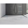 Mexen Line-B Gefälleleiste für Glas 120 cm rechts, schwarz - 187004120R