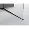 Mexen Line-B Gefälleleiste für Glas 120 cm rechts, schwarz - 187004120R