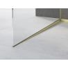 Mexen Line-B Gefälleleiste für Glas 180 cm links, gebürstetes Gold - 185504180L
