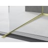 Mexen Line-B Gefälleleiste für Glas 180 cm links, gebürstetes Gold - 185504180L