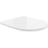 Mexen Toilettensitz Slow-Close Slim, Duroplast, Weiß Glanz - 39224000