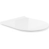 Mexen Sanft schließender Slim-Sitz, Duroplast, weiß glänzend - 39050100