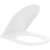 Mexen Sanft schließender Slim-Sitz, Duroplast, weiß glänzend - 39050100