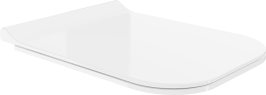 Mexen Softclose Slim Toilettensitz, Duroplast, Weiß Glanz - 39070100