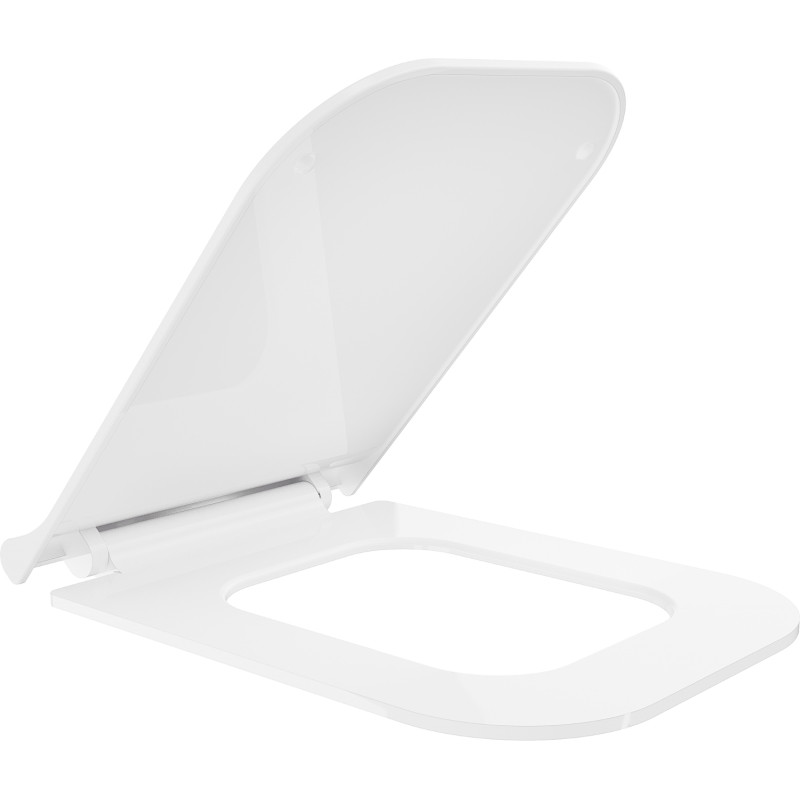 Mexen Softclose Slim Toilettensitz, Duroplast, Weiß Glanz - 39070100