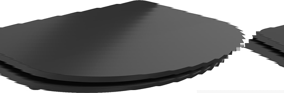 Mexen langsam schließender Sitz Slim, Duroplast, schwarz matt - 39224085