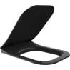 Mexen Teo Toilettensitz absenkbar slim, Duroplast, schwarz glänzend - 39851085