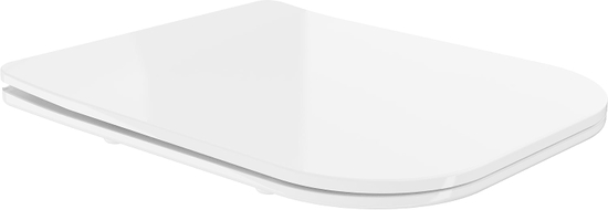 Mexen slim, duroplast, weißer Glanz, Soft-Close-Deckel - 39060100