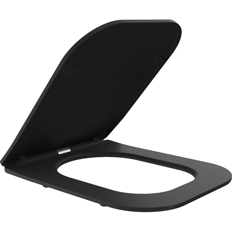 Mexen Teo Softclose Slim Sitz, Duroplast, Schwarz Matt - 39060185