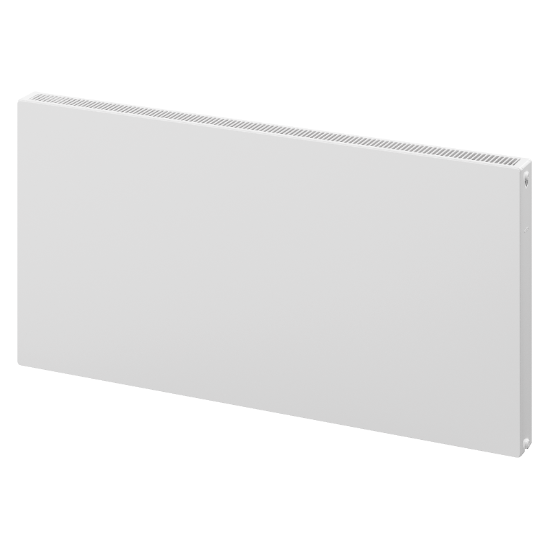 Mexen Flat CF21 Plattenheizkörper 400 x 500 mm, seitlicher Anschluss, 397 W, weiß - W421F-040-050-00