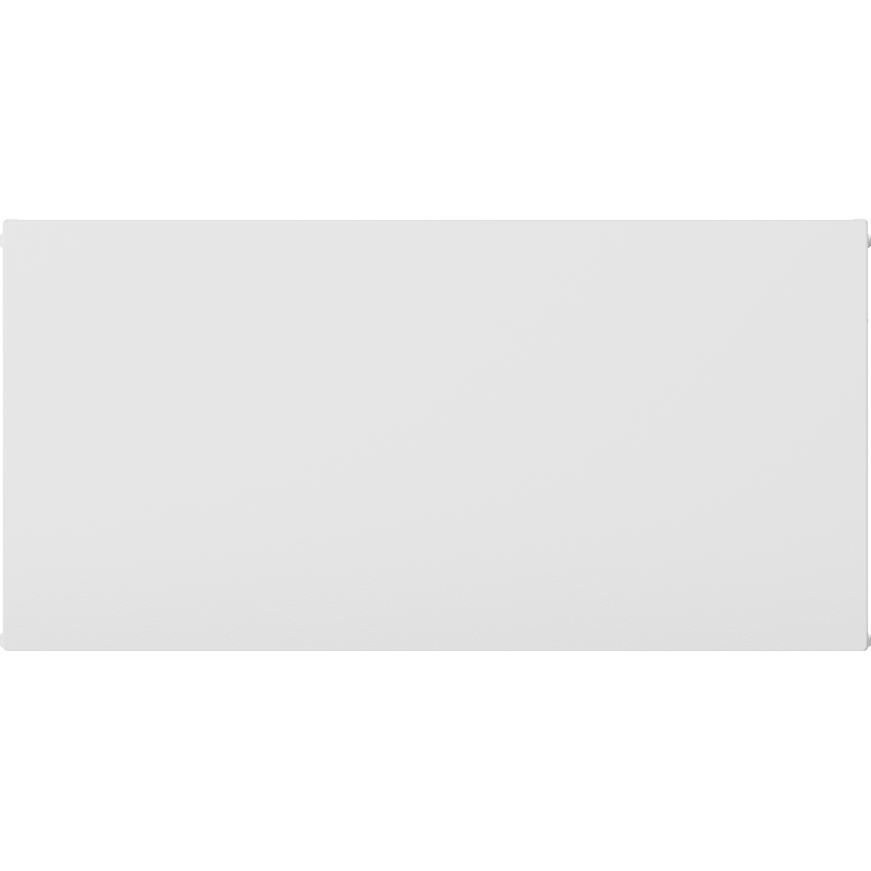 Mexen Flat CF21 Plattenheizkörper 400 x 1300 mm, seitlicher Anschluss, 1032 W, weiß - W421F-040-130-00