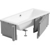 Mexen X-ST Styroporverkleidung LED für rechteckige Badewanne 120-150 x 70-90 cm, weiß - 55020-01