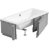 Mexen X-ST Styroporgehäuse LED für rechteckige Badewanne 160-190 x 70-90 cm, weiß - 55021-01