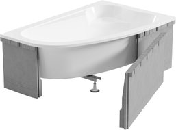 Mexen X-ST Styroporverkleidung für Eckbadewanne 240 cm, weiß - 55022-00