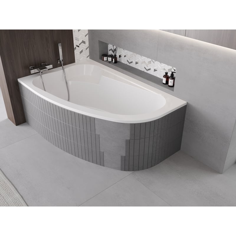 Mexen X-ST Styroporverkleidung für Eckbadewanne 240 cm, weiß - 55022-00