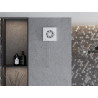 Mexen DXS 100 Badezimmer-Lüfter, Zugschalter, weiß - W9603-100K-00